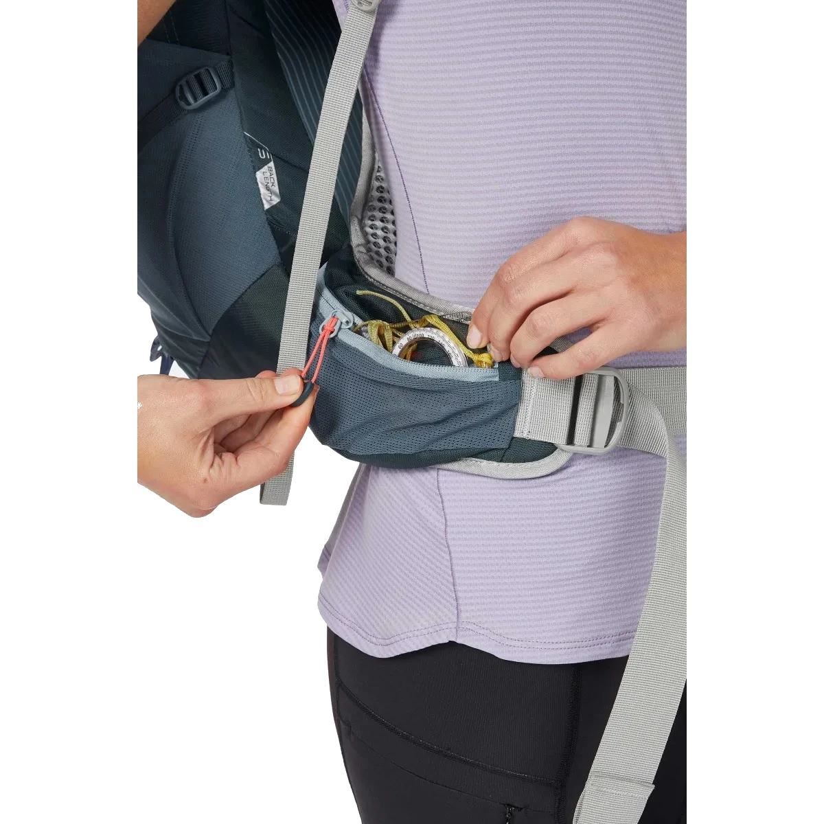 Lowe Alpine AirZone Trail Duo ND30L Damesrugzak - S - Orion Blue/Citadel 10 Lowe Alpine AirZone Trail Duo ND30L Damesrugzak - S - Orion Blue/Citadel - Afbeelding 8