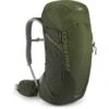 Lowe Alpine AirZone Trail 30L Rugzak - Army/Bracken -Lowe Alpine lowe alpine airzone trail30 7 1496471