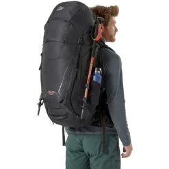 Lowe Alpine Escape Trek 60:70L Rugzak - M - Zwart -Lowe Alpine lowe alpine escape trek 60 70l backpack l black 3 1577626