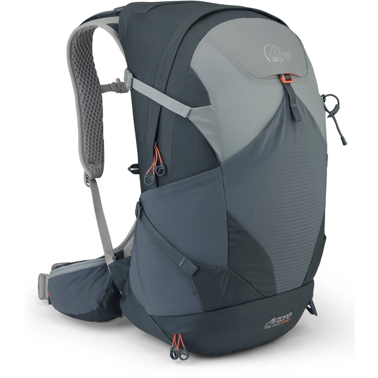 Lowe Alpine AirZone Trail Duo ND30L Damesrugzak - S - Orion Blue/Citadel 3 Lowe Alpine AirZone Trail Duo ND30L Damesrugzak - S - Orion Blue/Citadel